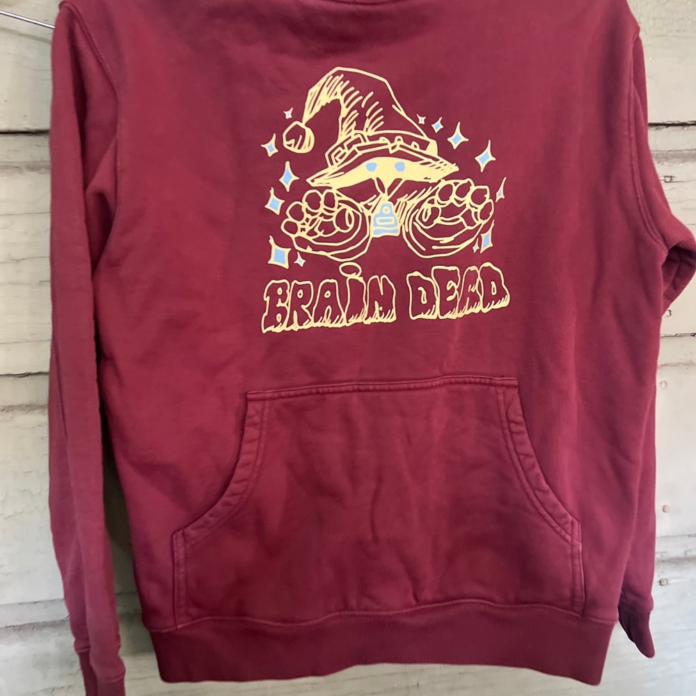 Brain Dead Maroon Sweater